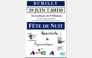 FÊTE DE NUIT - GALA de fin de saison.