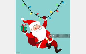 le Père Noël pour les "Babygym et P'titz'acrobates"